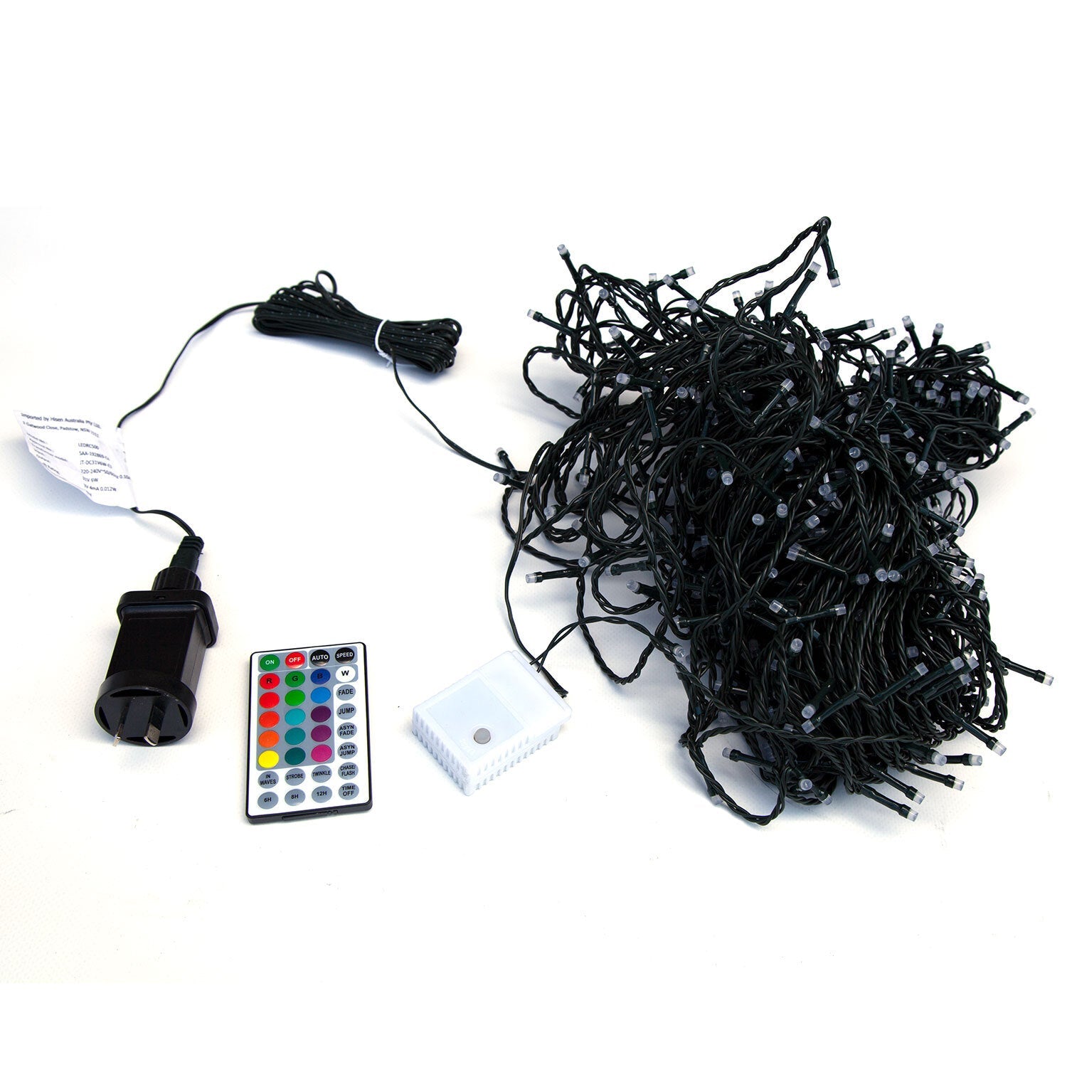 Night Lights & Ambient Lighting: Samland 50m 500 Led Dynamic Colour Changing Fairy Light With Remote Control