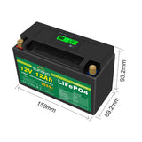 Batteries & Generators: Samland 12V 12AH Deep Circle Lifepo4 Lithium Battery Rechargeable