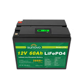 Batteries & Generators: Samland 12V 60AH Deep Circle Lifepo4 Lithium Battery Rechargeable