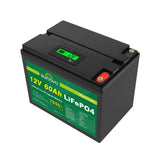 Batteries & Generators: Samland 12V 60AH Deep Circle Lifepo4 Lithium Battery Rechargeable