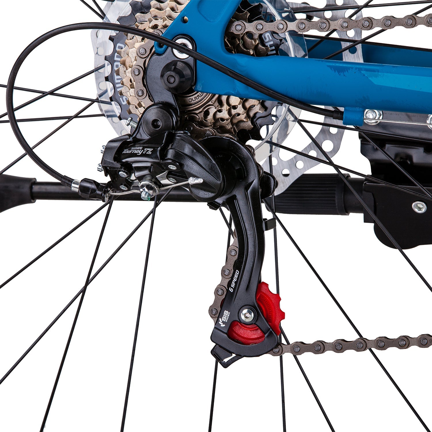 Bicycle Parts: Samland M136 Pro 29ER 21 Speed Mountain Bike MTB 29" Wheel [Color: Blue/White]