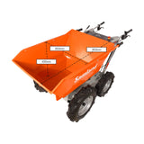Fuel & Exhaust: Samland 6.5HP Petrol Power Assisted Wheelbarrow MINI Dumper