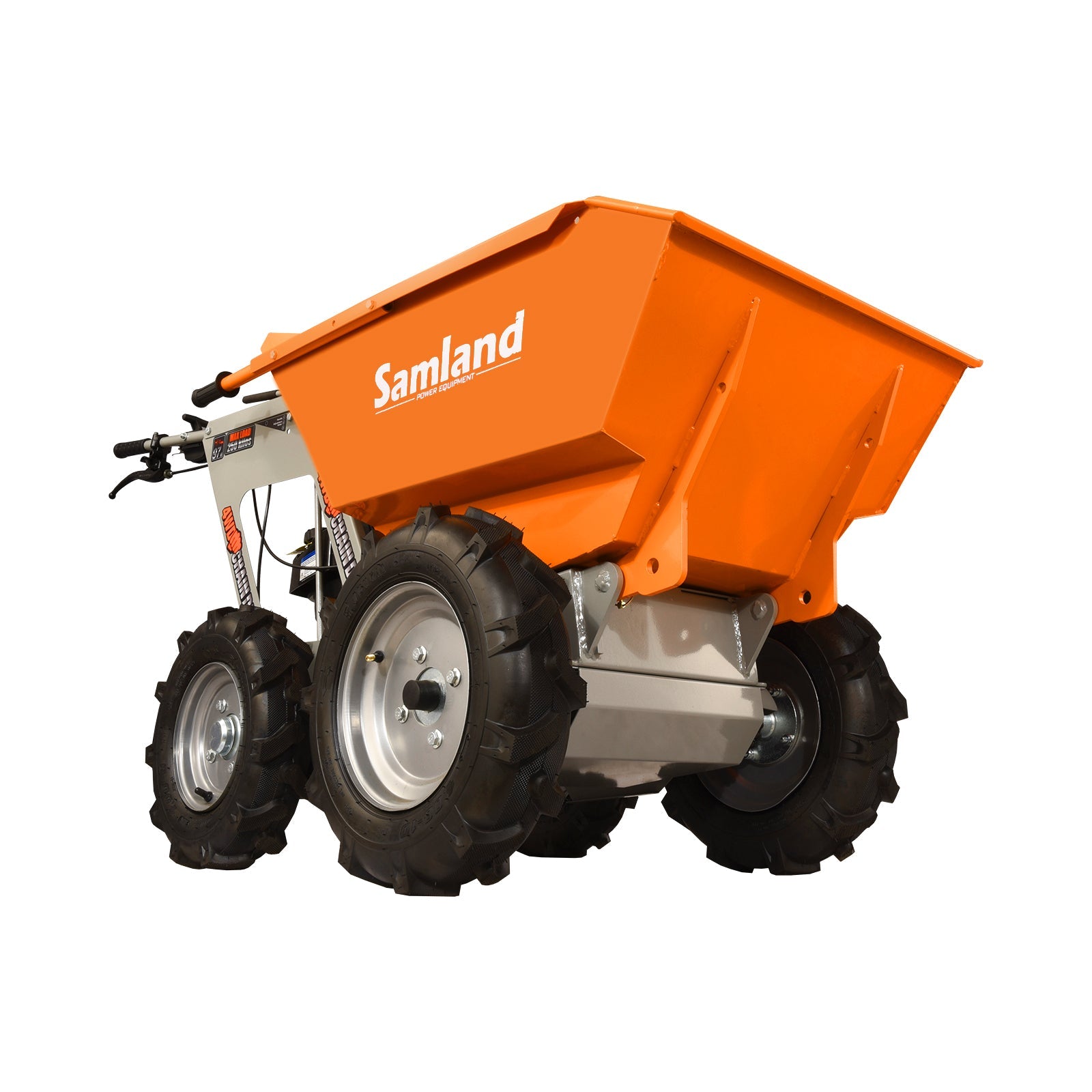 Samland Powered Wheelbarrow, Briggs & Stratton 5.5HP Engine MINI Dumper