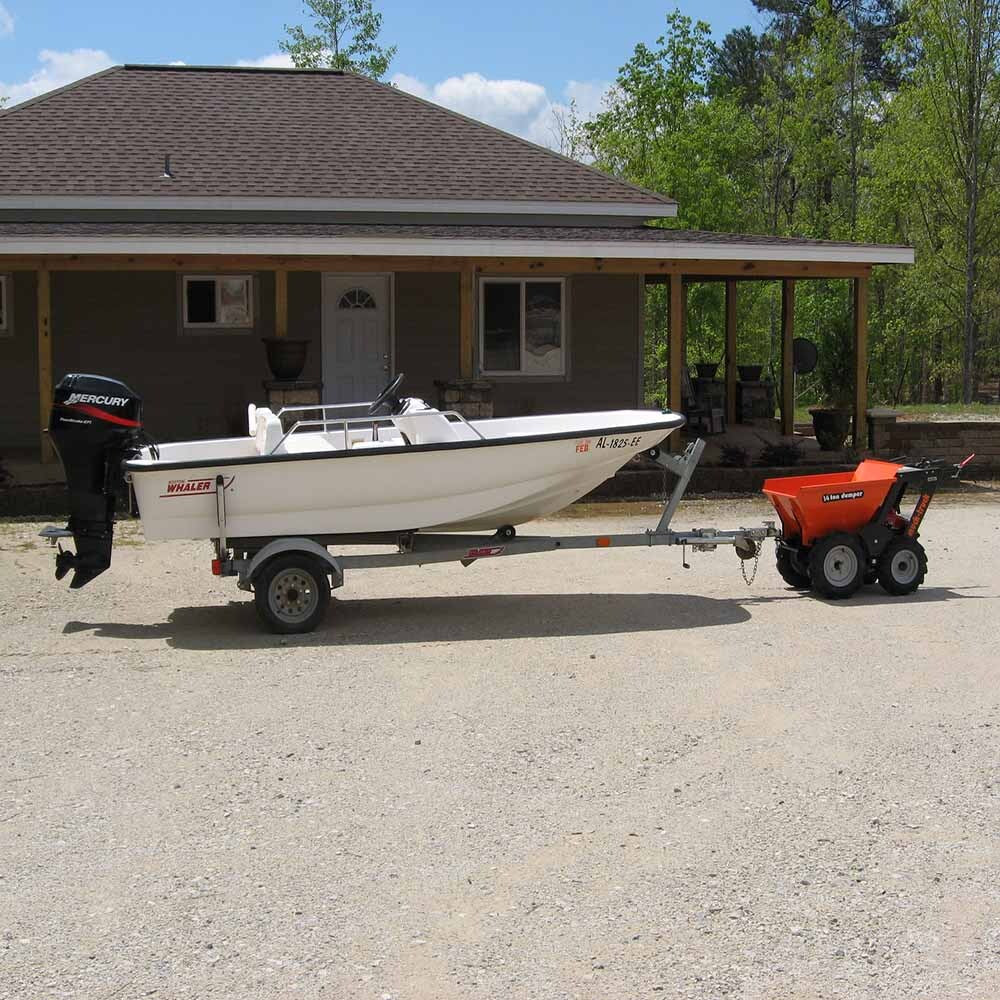 Bicycle Stands & Storage: Samland Tow Bar and Hitch for MINI Dumper MD65