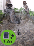 Fountain & Ponds Accessories: Samland 6V 200LPH Solar Pump with Battery Backup Panel for Small Pond Fountain Feature
