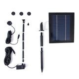Fountain & Ponds Accessories: Samland 9V 250LPH Solar Pump with Battery Backup Panel for Small Pond Fountain Feature