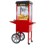 Gardening Tools: Samland 8OZ Popcorn Machine Maker on the Wheeled Cart Deck Warmer