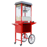 Gardening Tools: Samland 8OZ Popcorn Machine Maker on the Wheeled Cart Deck Warmer