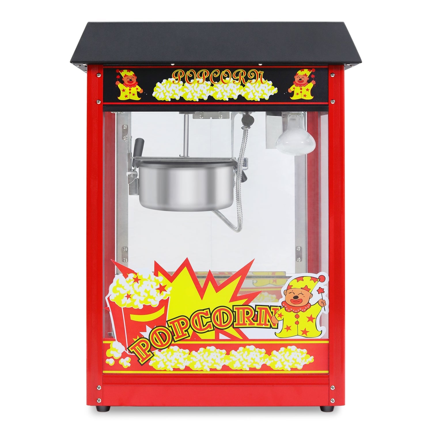 Gardening Tools: Samland 8OZ Popcorn Machine Maker with Warmer Deck 1350W