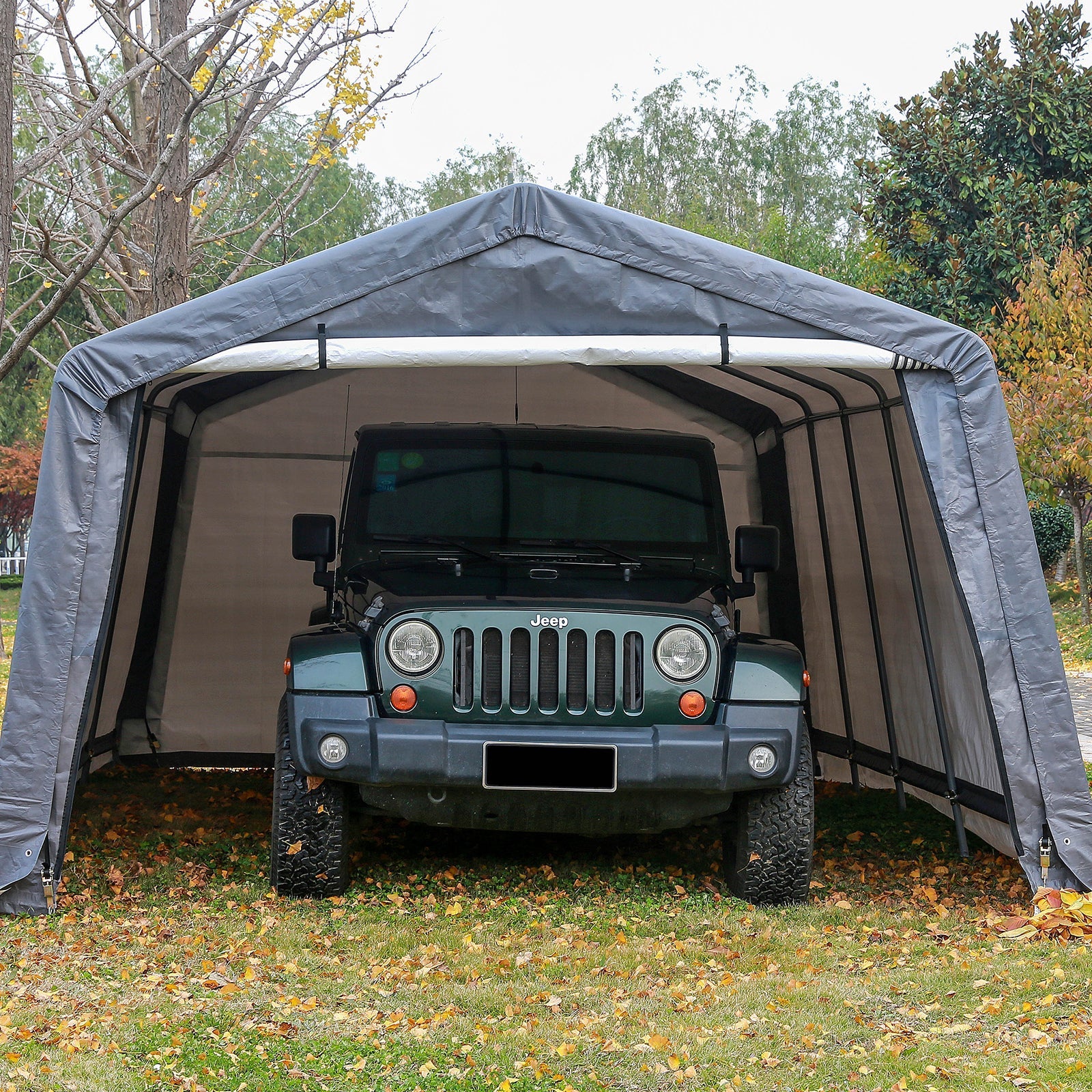 Automotive Repair & Speciality Tools: Samland Replacement Cover Kit for Portable Carport Garage Shelter in Size 12X20FT