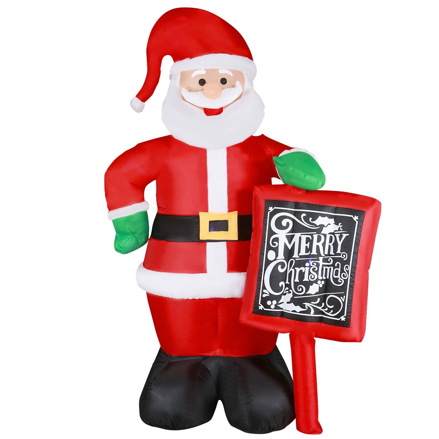 Christmas Decorations: Samland 300CM TALL INFLATABLE SANTA WITH LED LIGHT FOR CHRISTMAS DECORATION