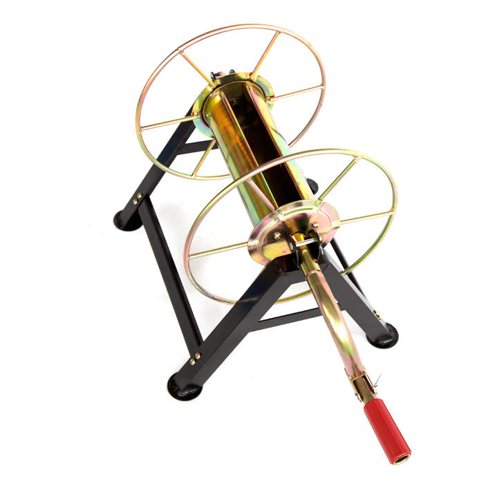 Garden Hoses: Samland GALVANISED STEEL HOSE REEL FOR SPRAYER HOSE UP TO 100M CAPACITY