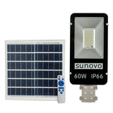 Outdoor Lights: Samland 60W SOLAR GARDEN PATHWAY STREET LIGHT ADJUSTABLE SOLAR PANEL