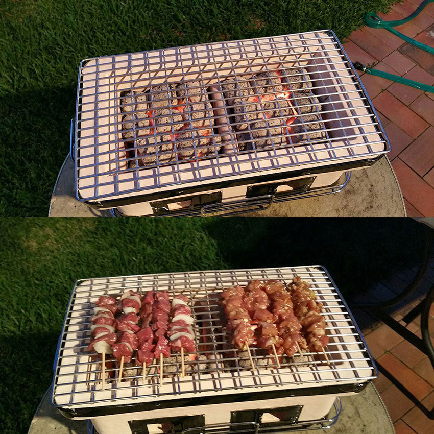 BBQ Tools: Samland JAPANESE KOREAN CERAMIC HIBACHI BBQ TABLE GRILL