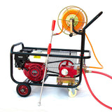 Herbicides: Samland 5.5HP WEED OR PEST CONTROL SPRAYING SYSTEM WITH PISTON PUMP 50M SPRAYER HOSE REEL