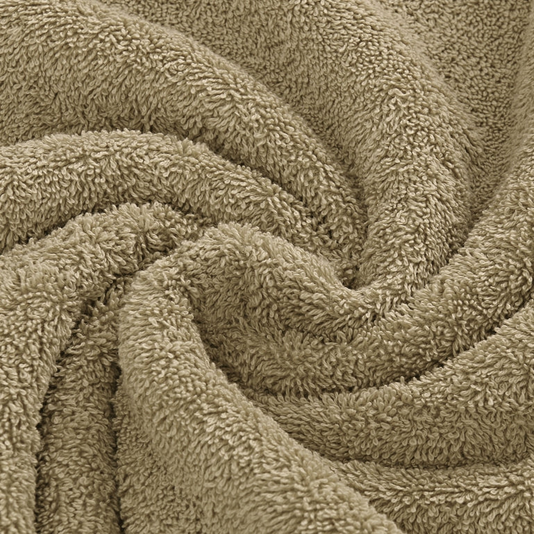 Bed Sheets: Samland Premium Cotton Washcloths 4-Pack Quick-Dry Face Towels Set-Linen