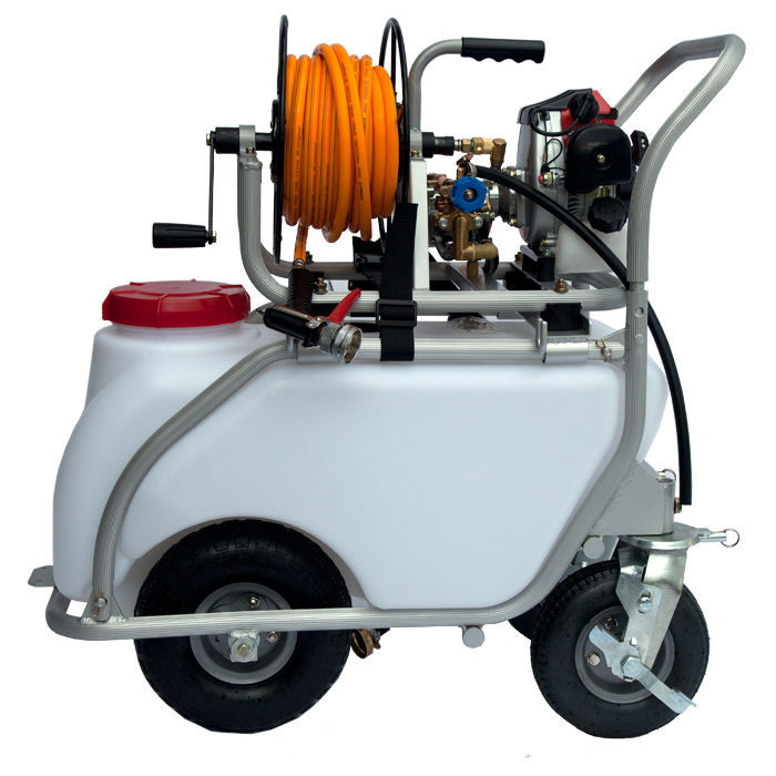 Herbicides: Samland 50L SPRAYER KIT WITH ALUMINIUM TROLLEY FOR WEED SPRAY OR PEST CONTROL