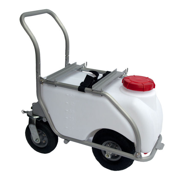 Herbicides: Samland 50L SPRAYER KIT WITH ALUMINIUM TROLLEY FOR WEED SPRAY OR PEST CONTROL