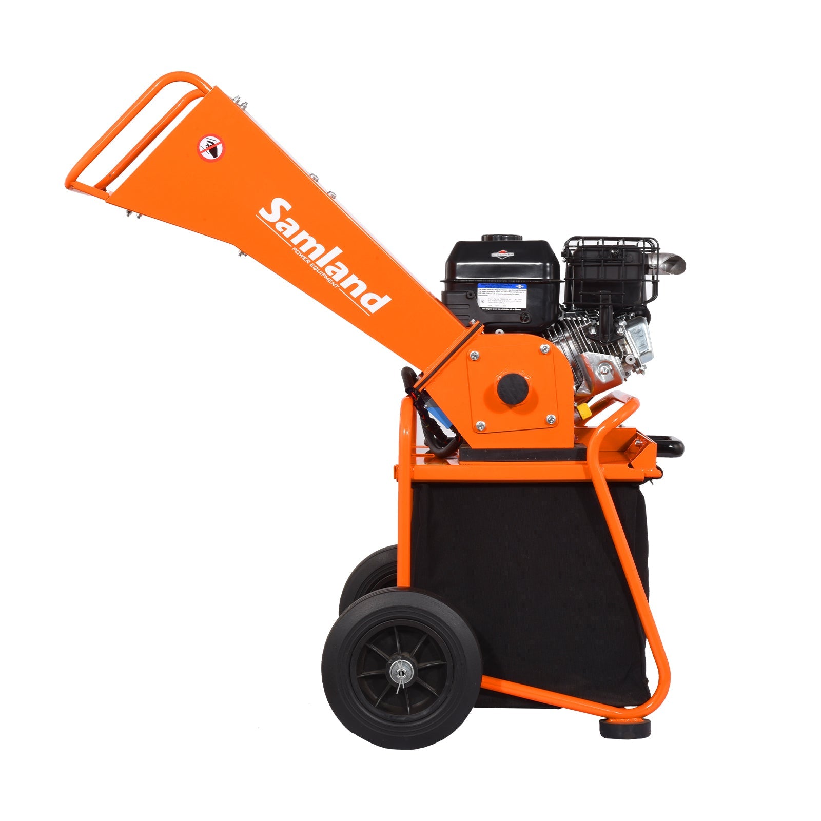 Distilling & Brewing: Samland WC50BS Mini Wood Chipper, Briggs & Stratton 6.5 HP Engine