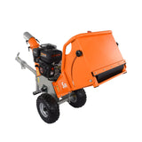 Side Tables: Samland WC65 Professional Wood Chipper, Loncin 6.5 HP Engine with Towing Bar