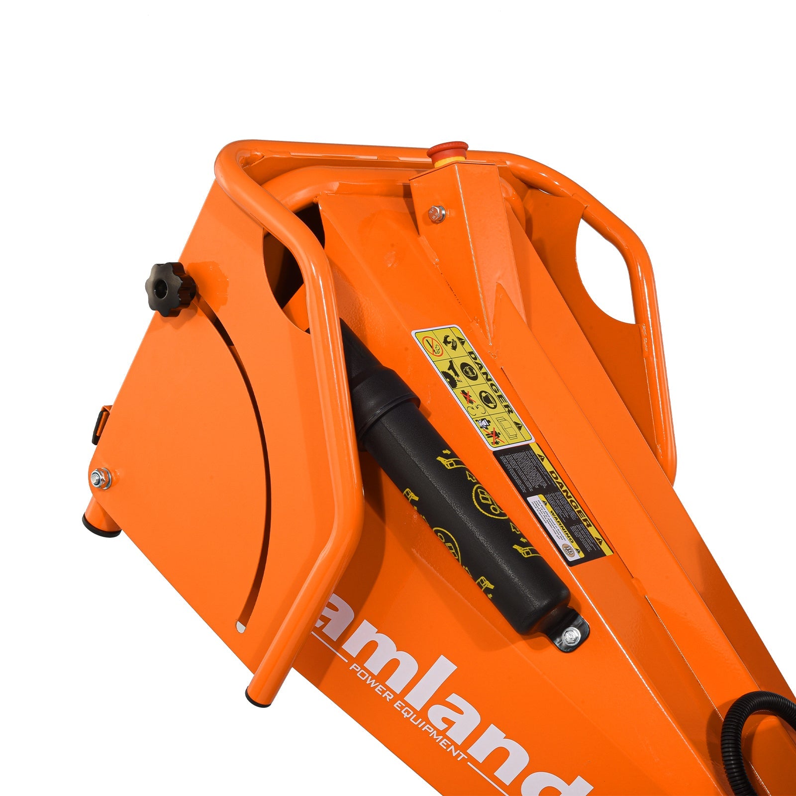 Side Tables: Samland WC65 Professional Wood Chipper, Loncin 6.5 HP Engine with Towing Bar