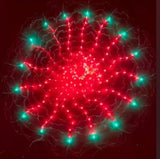 Outdoor Decorations & Lights: Samland Led Round Circle Wave Effect Fairy Light for Christmas Decoration-256CL