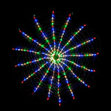 Outdoor Decorations & Lights: Samland Led Round Circle Wave Effect Fairy Light for Christmas Decoration-256RD