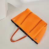 Women's Handbags: DAILY BEACH BAG-ORANGE TB7080