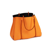 Women's Handbags: DAILY BEACH BAG-ORANGE TB7080