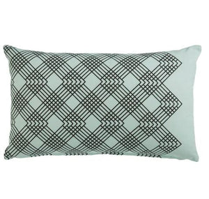 Valence Cotton Mint Green Cushion by Bedding House