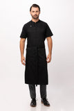Aprons: Brio Chef Black Bib Apron by Chef Works
