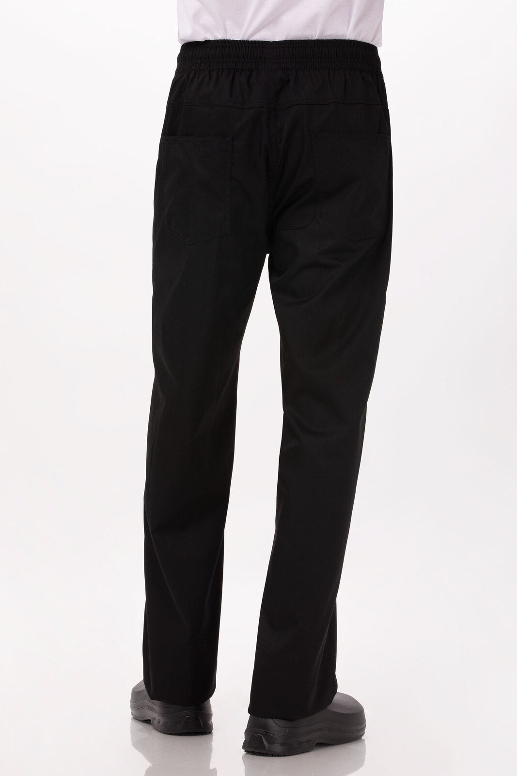 Women's Bottoms: Lightweight Black XXL Baggy Pants by Chef Works