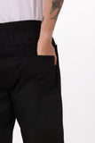 Women's Bottoms: Lightweight Black XXL Baggy Pants by Chef Works