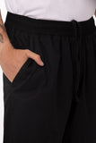 Women's Bottoms: Lightweight Black XXL Baggy Pants by Chef Works