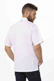 Men's Suits & Tuxedos: Springfield Men's White Zipper M Chef Jacket by Chef Works