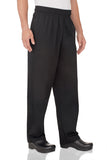 Men's Pants & Chinos: Essential Men's Black L Baggy Chef Pants by Chef Works