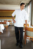 Men's Pants & Chinos: Essential Men's Black L Baggy Chef Pants by Chef Works