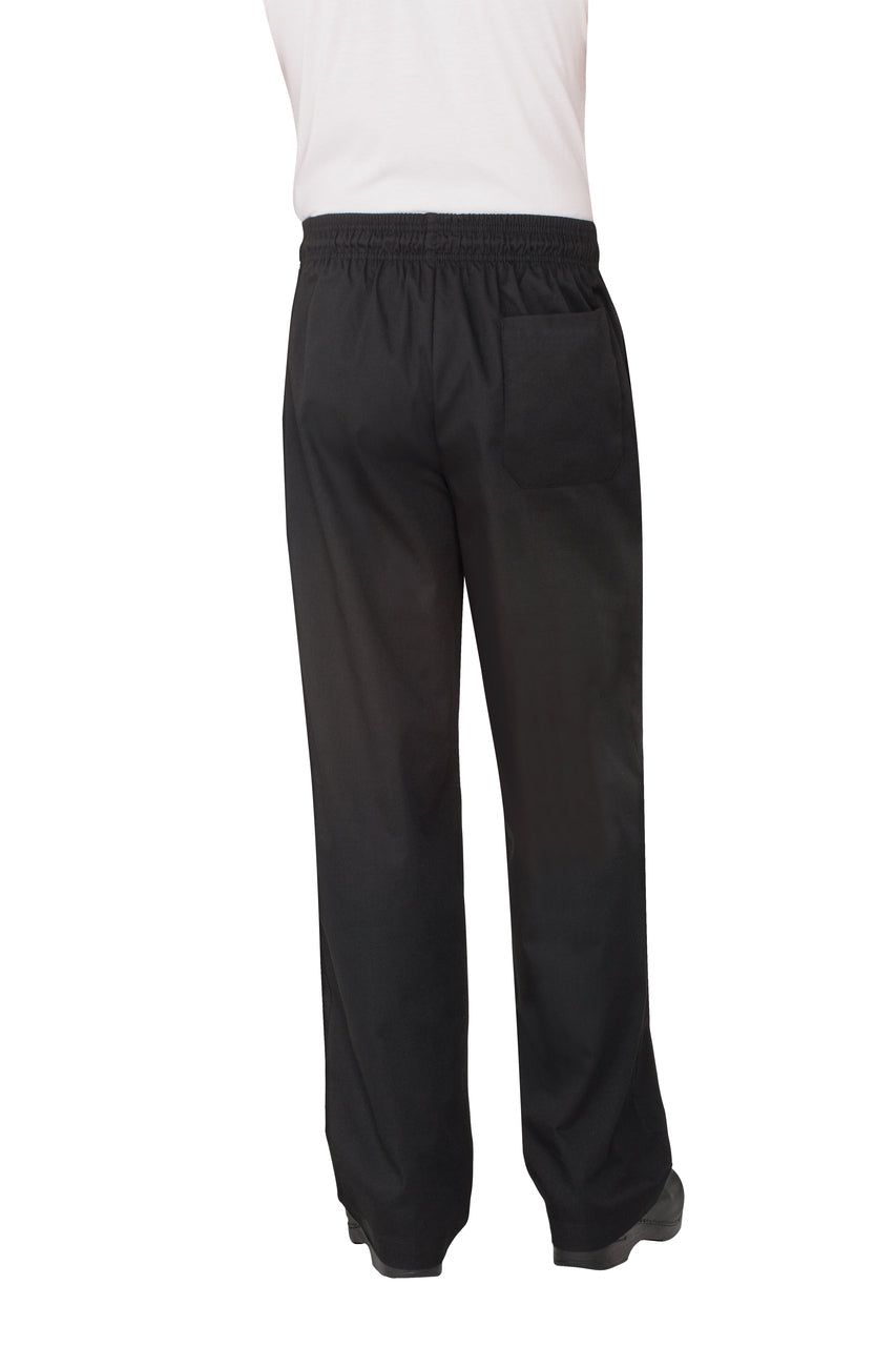 Men's Pants & Chinos: Essential Men's Black XL Baggy Chef Pants by Chef Works