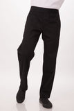 Men's Pants & Chinos: Lightweight Black M Slim Men's Chef Pants by Chef Works