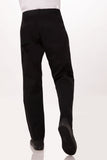 Men's Pants & Chinos: Lightweight Black M Slim Men's Chef Pants by Chef Works