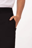 Men's Pants & Chinos: Lightweight Black M Slim Men's Chef Pants by Chef Works