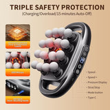 16-Head Massage Gun Set, Deep Tissue Percussion Massager with 3 Modes & 30 Intensities,Quiet Muscle Massage Gun for Back,Shoulders, Legs, Foot, Body Muscle Pain Relief Christmas gifts