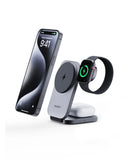 Phone Chargers: Aukey MagFusion Z Qi2 3-in-1 Foldable Magnetic Fast Wireless Charging Station (LC-MC312)