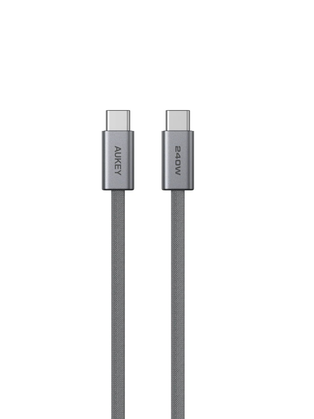 Computer Cables & Adapters: Aukey Circlet Blink 1.8m 240W DTY Braided USB-C to C Cable (CB-DCC242)