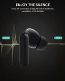 In Ear Headphones & Earbuds: Aukey True Wireless Earbuds With Noise Cancelling MOVE MINI NC (EP-M1NC)