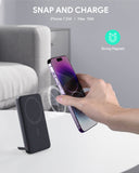Power Banks & Chargers: Aukey MagLinnk 6700mAh Magnetic Wireless Charging Power Bank (PB-MS01)