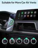 Phone Chargers: Aukey MagLink Dash Magnetic Fast Wireless Charging Phone Mount (HD-MC13)