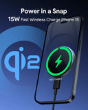 Phone Chargers: Aukey Magfusion Aura Qi2 Magnetic Fast Wireless Charger (LC-MC10)