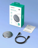 Phone Chargers: Aukey Magfusion Aura Qi2 Magnetic Fast Wireless Charger (LC-MC10)