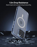 Automotive Decor: Aukey Clearview Magsafe iPhone 15  Phone case - Transparent (TM10A)